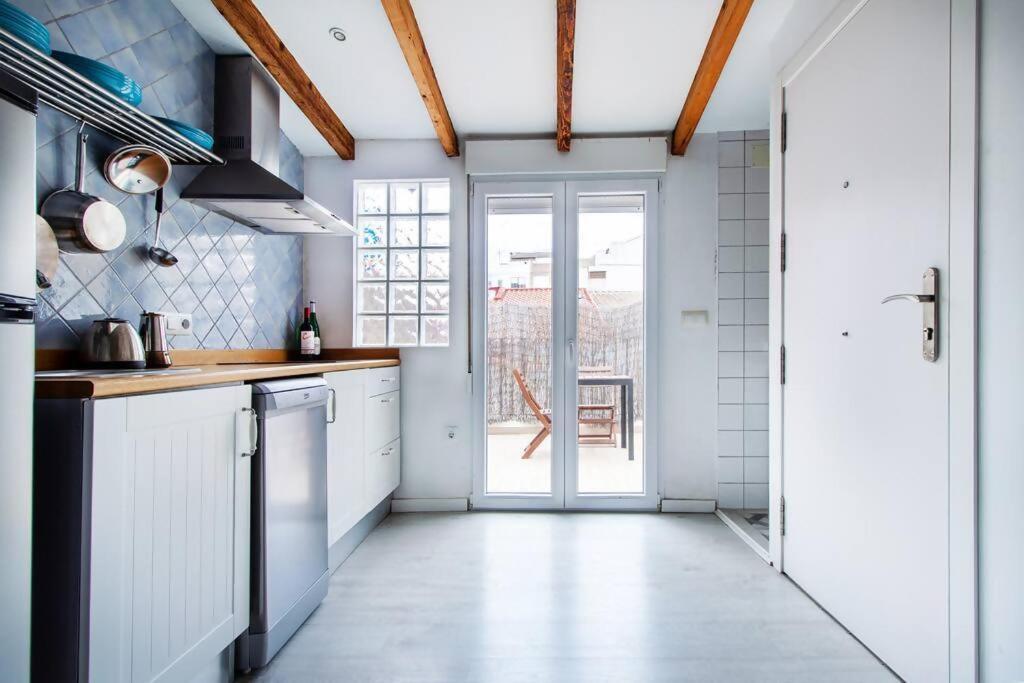 Estudio Para Parejas Con Terraza En La Playa 瓦伦西亚 外观 照片