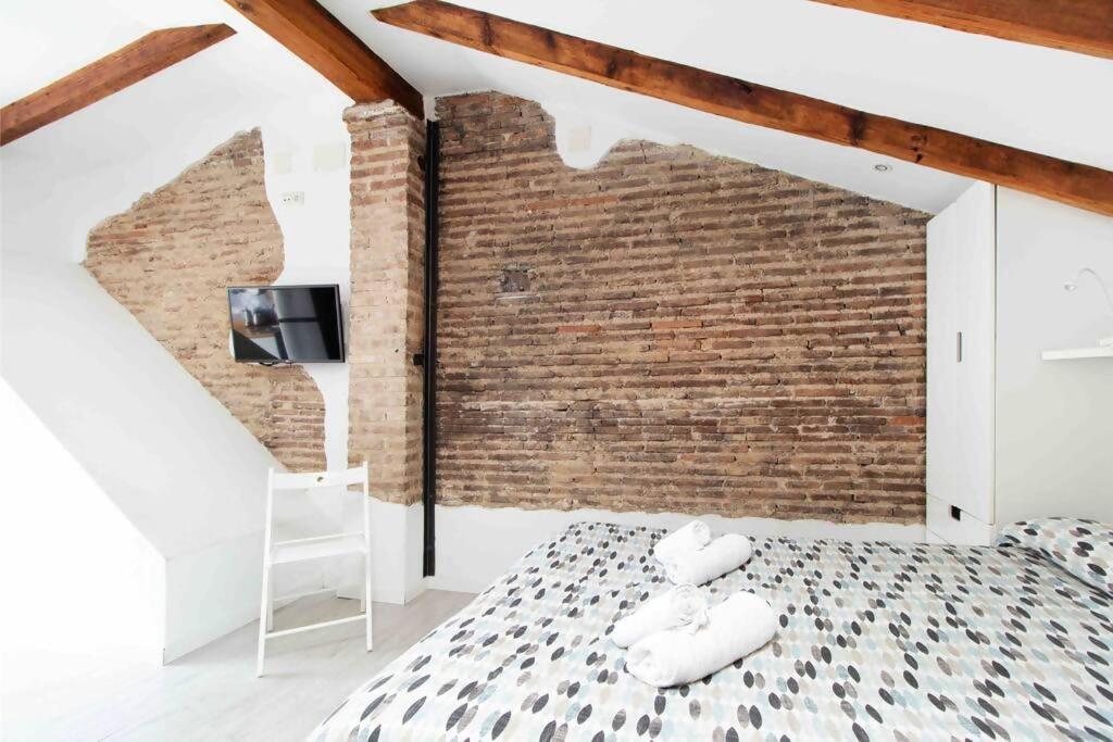 Estudio Para Parejas Con Terraza En La Playa 瓦伦西亚 外观 照片