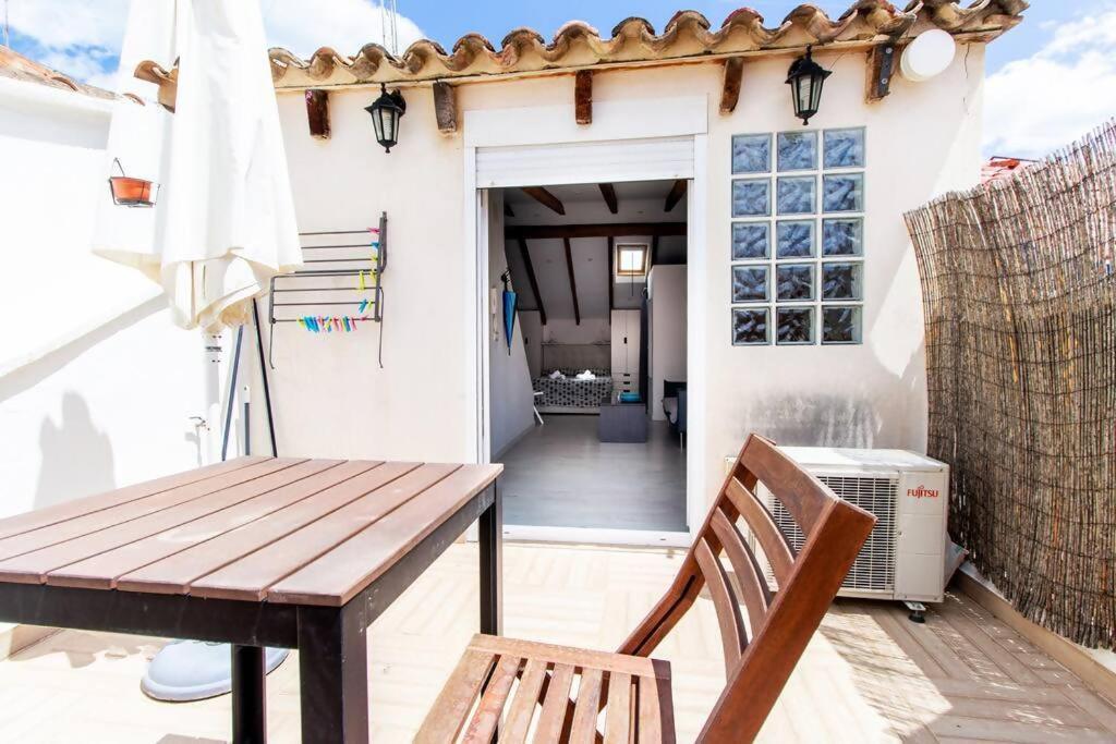 Estudio Para Parejas Con Terraza En La Playa 瓦伦西亚 外观 照片
