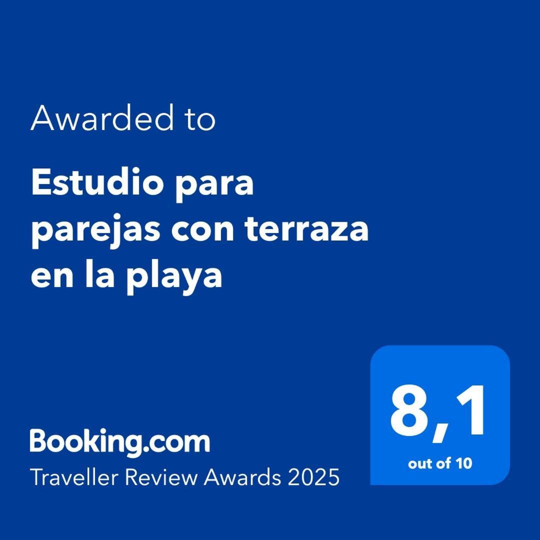 Estudio Para Parejas Con Terraza En La Playa 瓦伦西亚 外观 照片